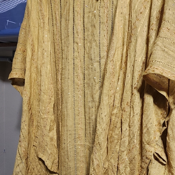 Free people day dreamer gold sequined kimono - Picture 6 of 6
